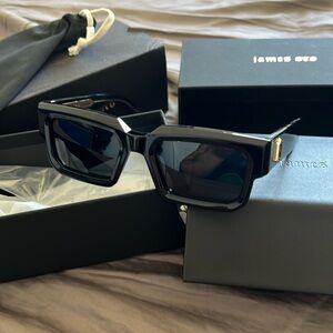James Oro Black titan sunglasses Men’s